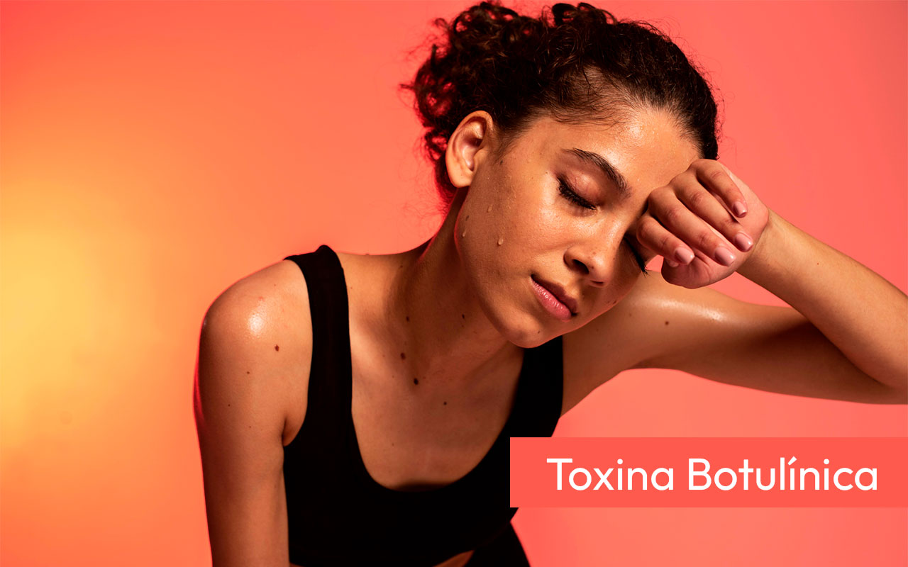 Tratamiento de hiperhidrosis con tóxina botulínica